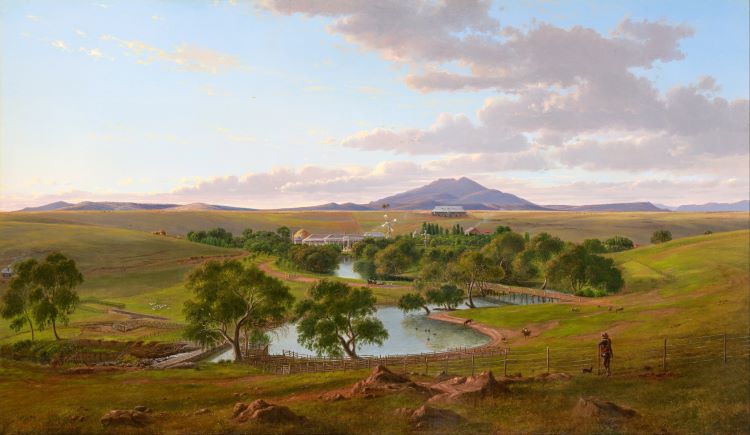 19th century New South Wales landscape