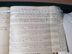 Sheet Music from Macmath Manuscript