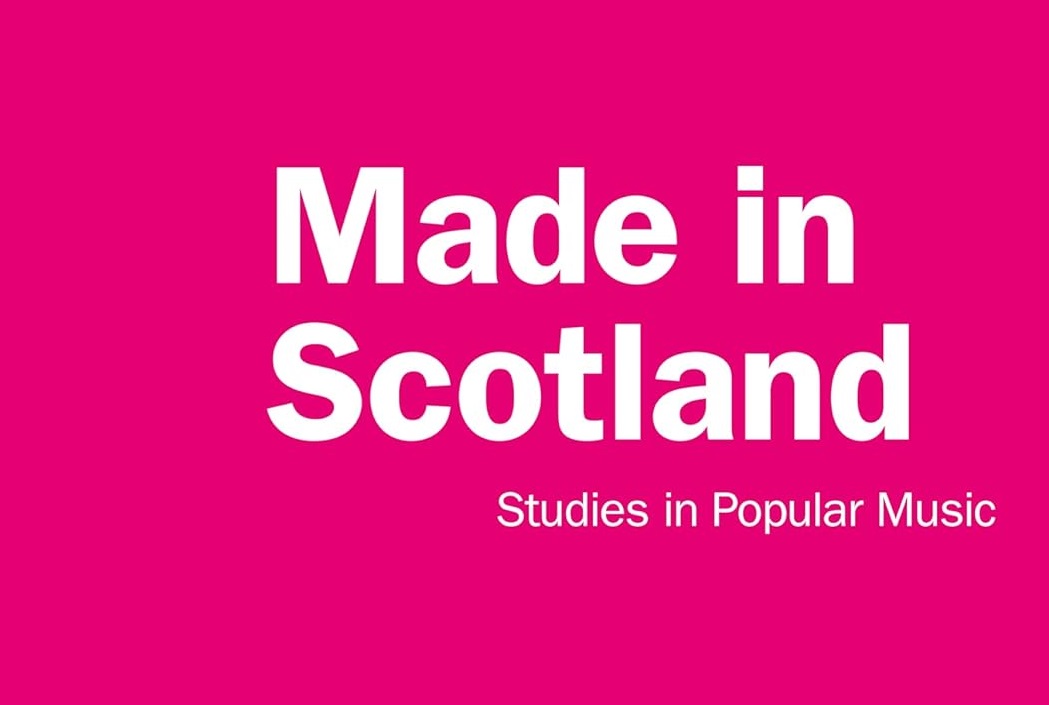 Book title page saying Made in Scotland Studies in Popular Music